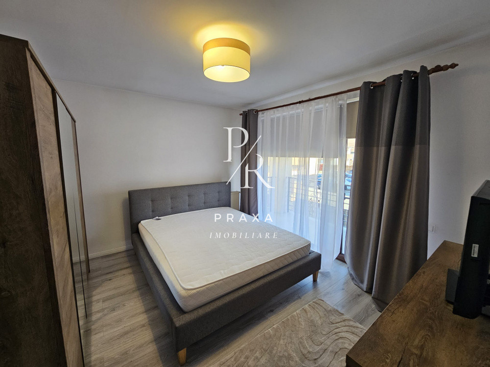 Casa de inchiriat, complet mobilata, 110mp, gradina, 2 parcari, strada Florilor!