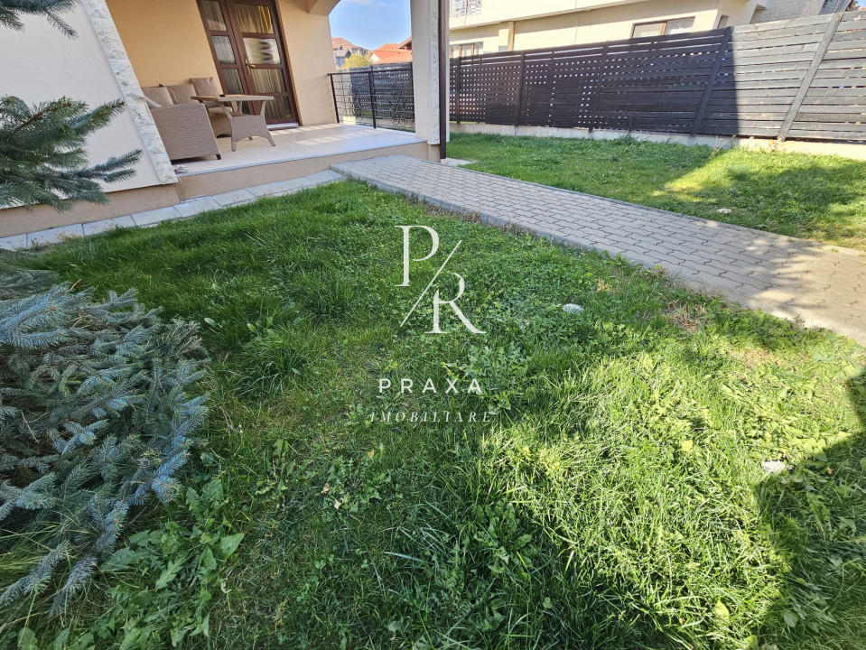 Casa de inchiriat, complet mobilata, 110mp, gradina, 2 parcari, strada Florilor!