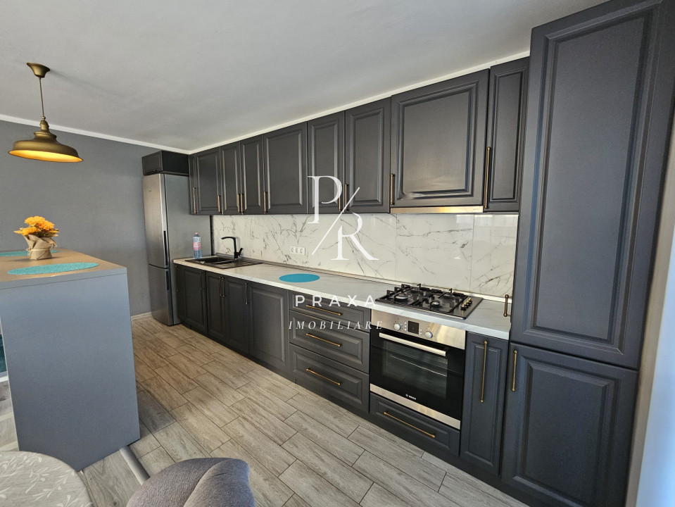 Casa de inchiriat, complet mobilata, 110mp, gradina, 2 parcari, strada Florilor!