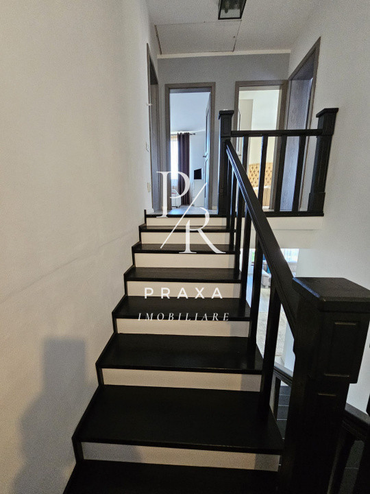 Casa de inchiriat, complet mobilata, 110mp, gradina, 2 parcari, strada Florilor!