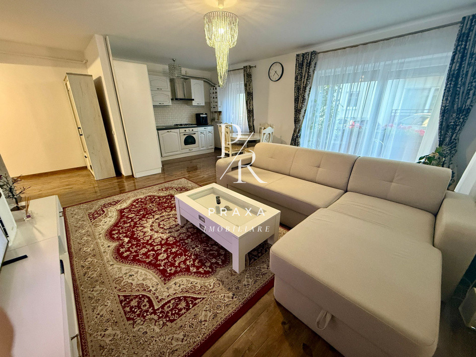 Apartament de vanzare2 camere, 54 mp + balcon, strada Florilor, Florești
