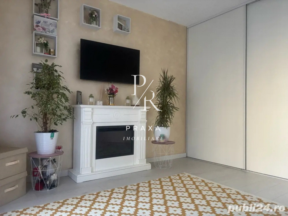 Apartament cu 2 dormitoare , 46 mp , mobilat +parcare , zona Cetatii Floresti!