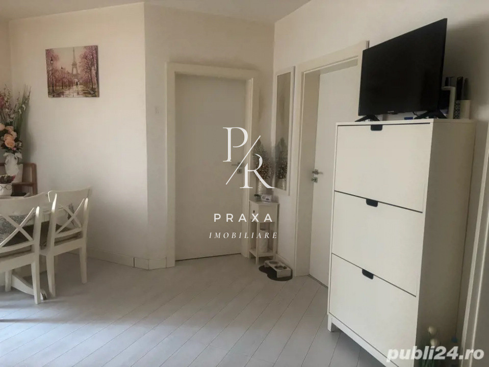 Apartament cu 2 dormitoare , 46 mp , mobilat +parcare , zona Cetatii Floresti!