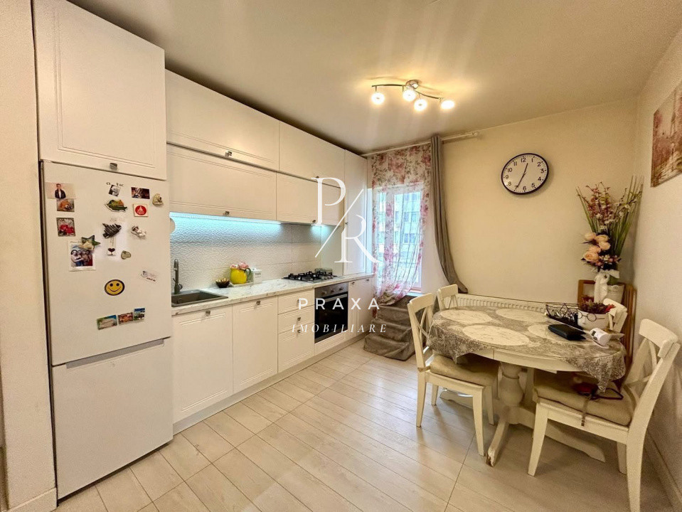 Apartament cu 2 dormitoare , 46 mp , mobilat +parcare , zona Cetatii Floresti!