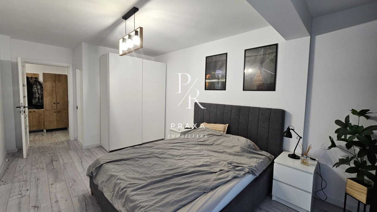 Apartament 2 camere, 54mp, balcon, garaj, LIFT, mobilat modern, zona BMW