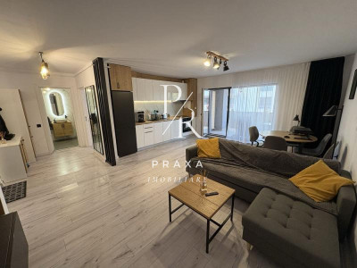 Apartament 2 camere, 54mp, balcon, garaj, LIFT, mobilat modern, zona BMW