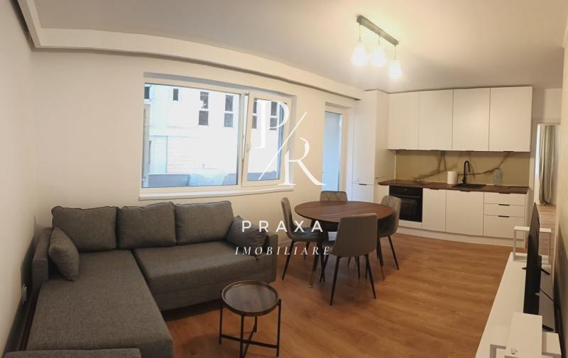 Apartament 2 camere , 45 mp+balcon +gradina , mobilat+parcare, Floresti !