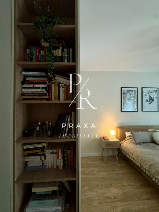 Apartament 2 camere, 54mp, balcon, garaj, LIFT, mobilat modern, zona Metro