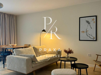 Apartament 2 camere, 54mp, balcon, garaj, LIFT, mobilat modern, zona Metro