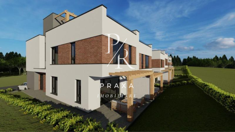 Casa cuplata de vanzare, 119mp, 2 terase, gradina, zona strada Narciselor!