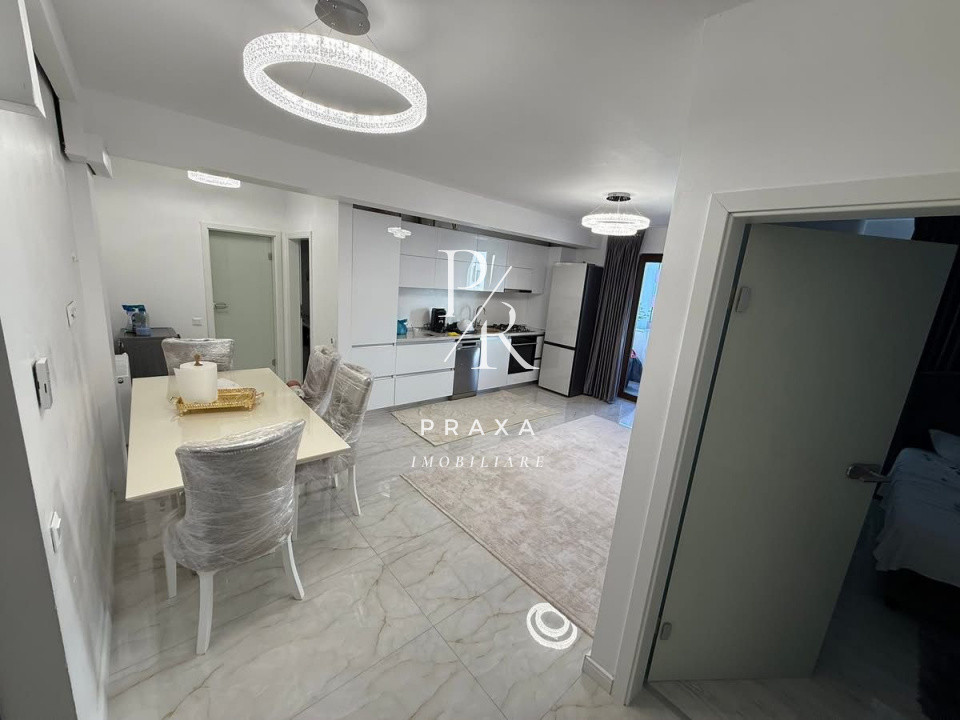 Apartament cu 3 camere, mobilat lux,Zona Parcului Poligon Floresti !