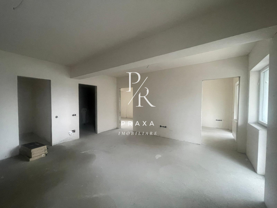 Apartament 3 camere de vanzare semifinisat, parcare subterana!