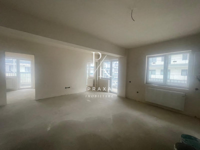 Apartament 3 camere de vanzare semifinisat, parcare subterana!
