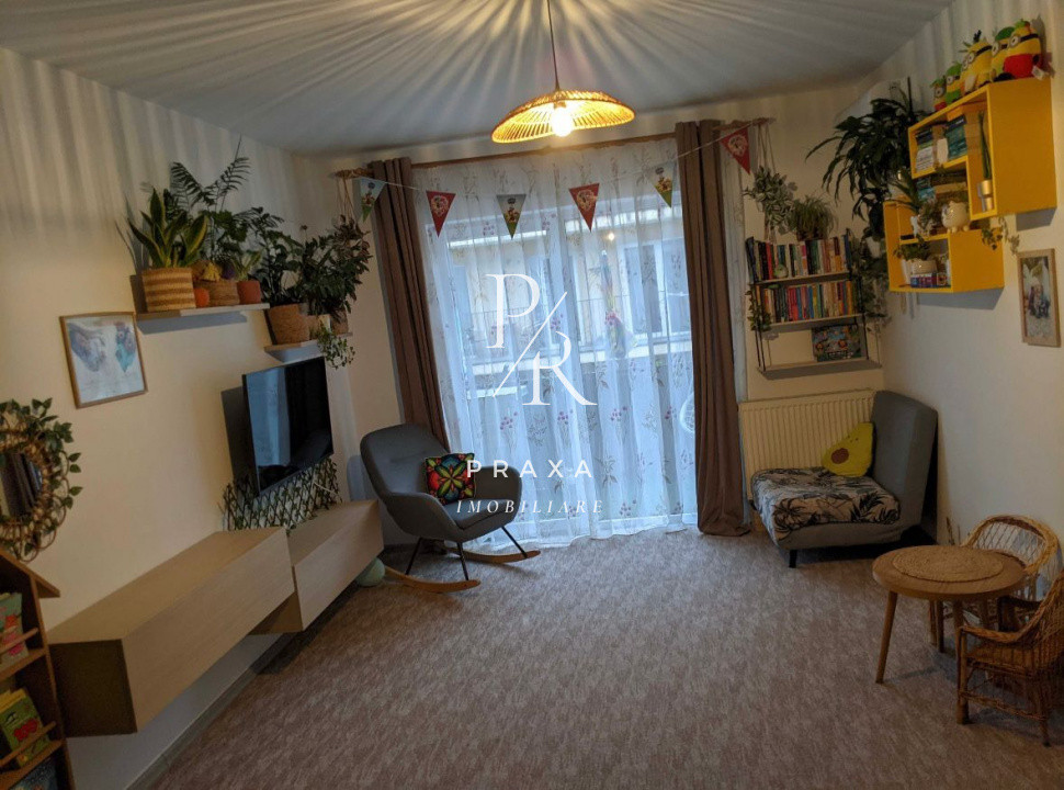 Apartament 2 camere decomandate, 50 mp, mobilat +parcare ,zona Cetatii Floresti!