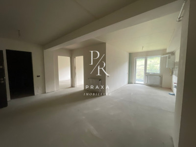 Apartament 3 camere de vanzare semifinisat, parcare subterana!