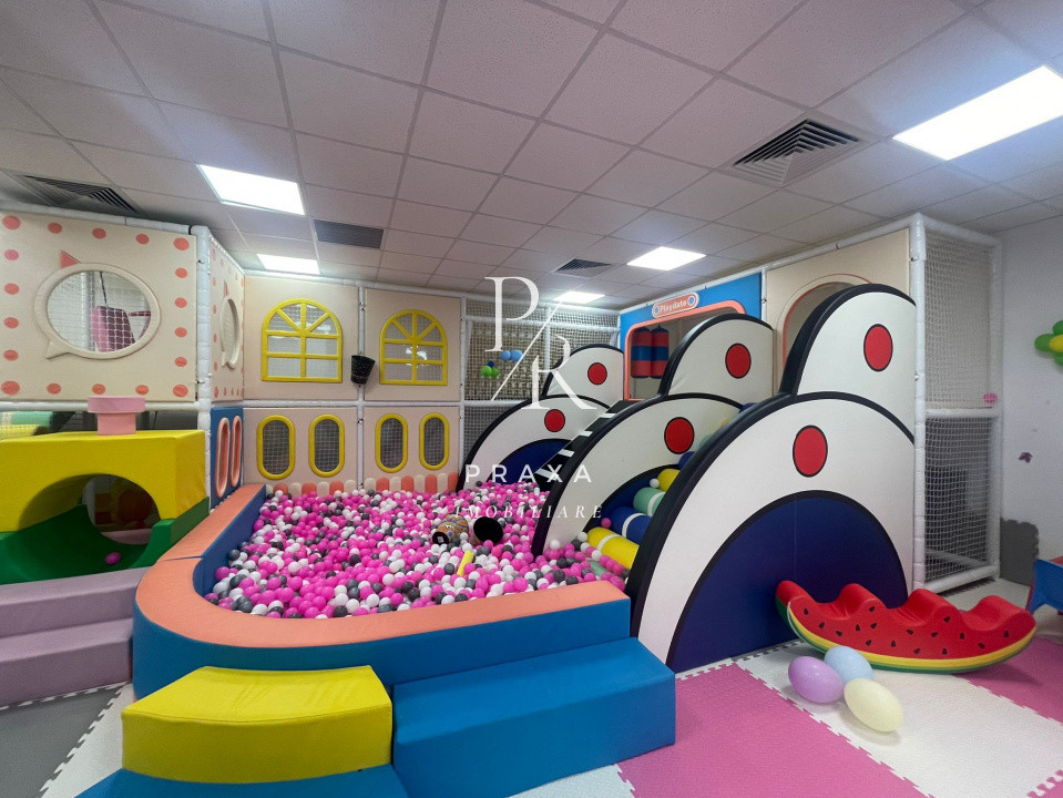 Spatiu comercial 131 mp, 3 parcari, gata echipat, se vinde cu tot cu afacere!