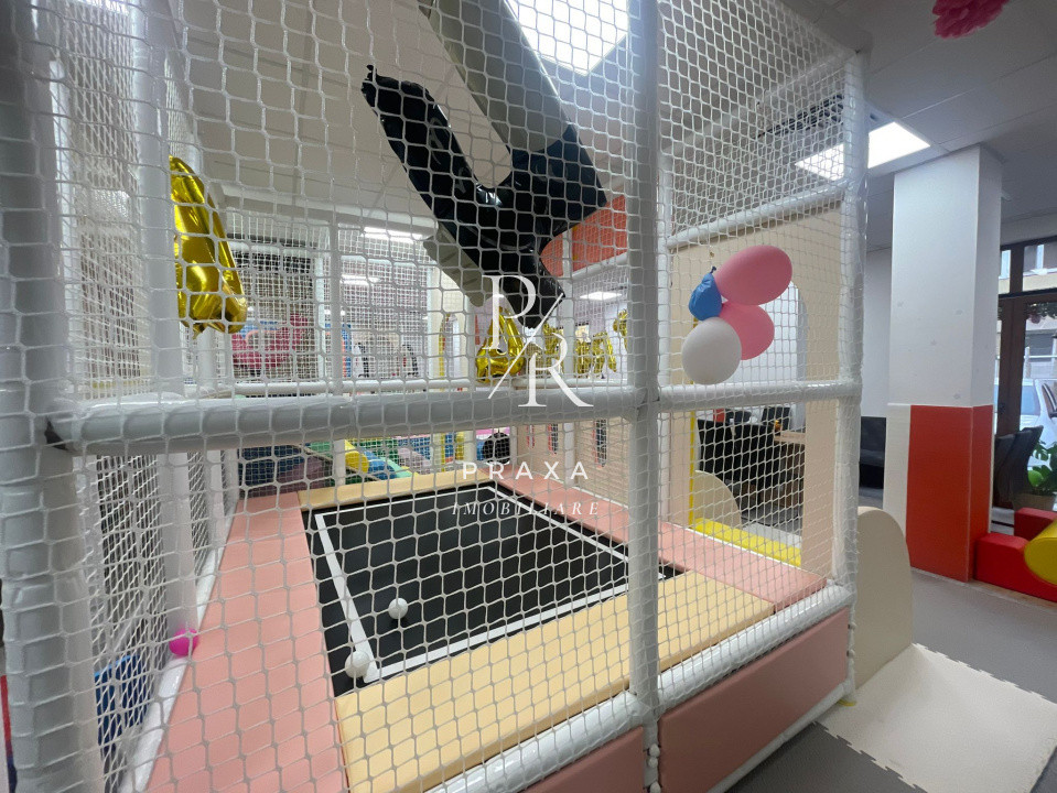 Spatiu comercial 131 mp, 3 parcari, gata echipat, se vinde cu tot cu afacere!