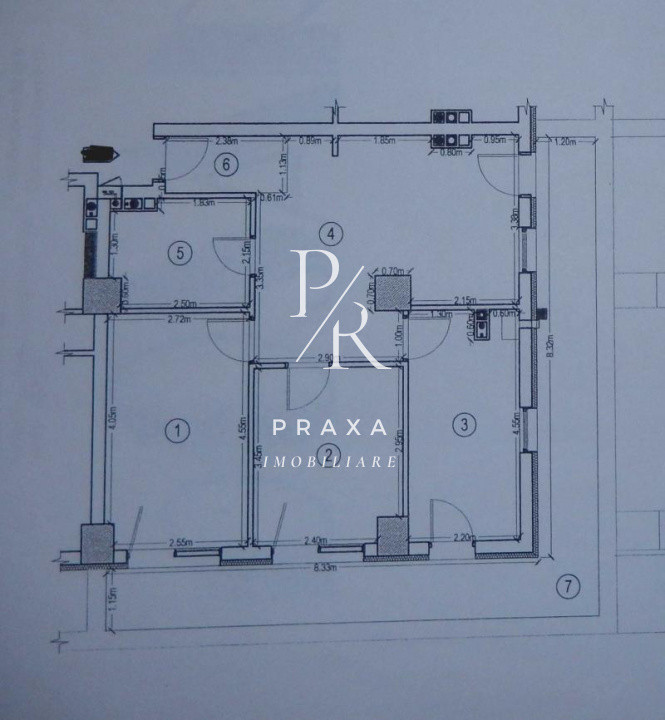 Apartament 3 camere decomandate , 60mp+20mp terasa ,parcare inclusa, zona Bmw!