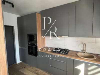 Apartament de inchiriat 2 camere,terasa de 50 mp si parcare subterana!