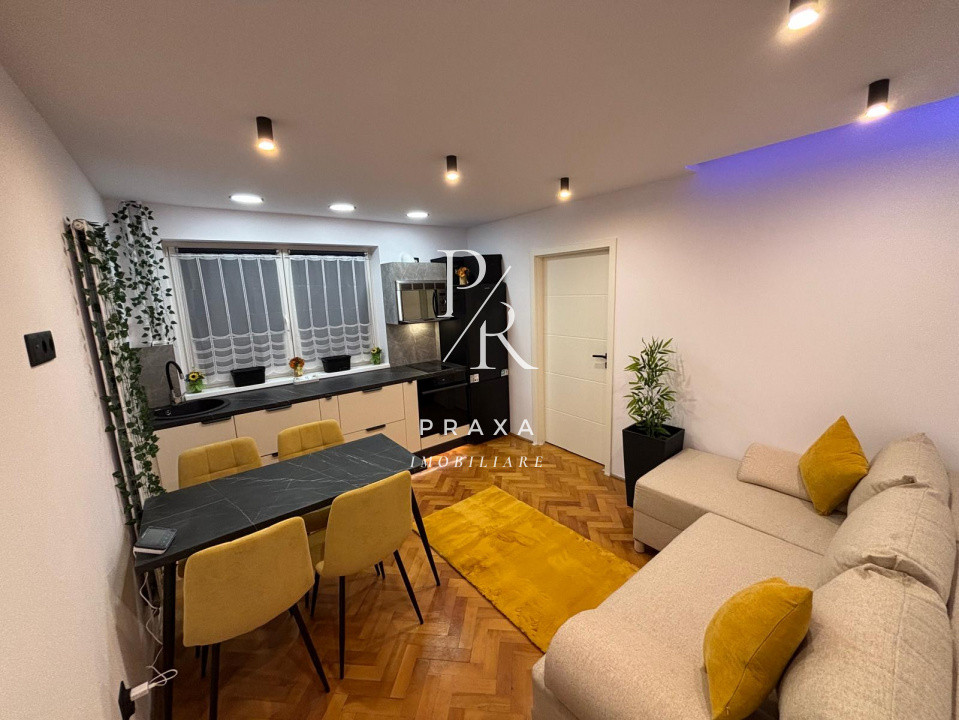 OPORTUNITATE! Apartament 3 camere , 44 mp , mobilat modern ,Manastur Cluj!