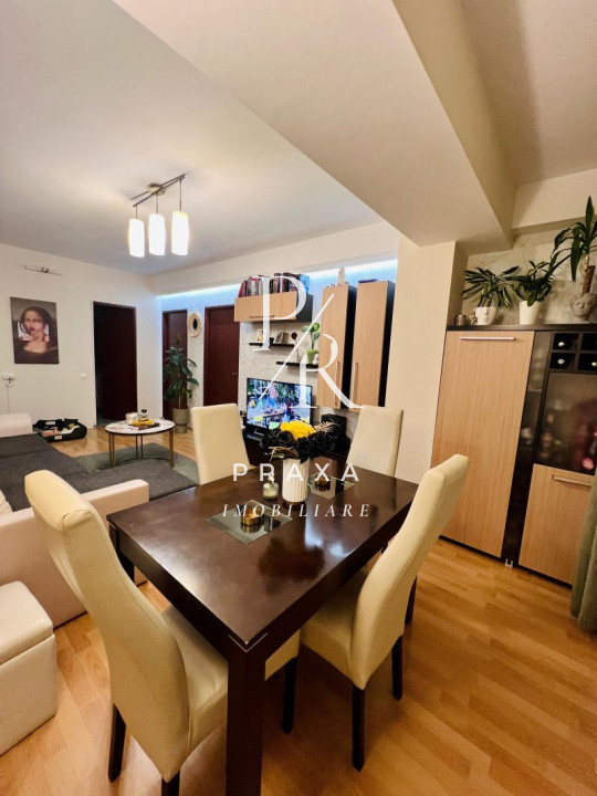 Apartament 3 camere ,67 mp+2balcoane ,mobilat +parcare+boxa la subsol ,Cluj!