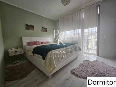 Duplex de vanzare, complet mobilat, 110mp, gradina, 2 parcari, str. Urusagului!