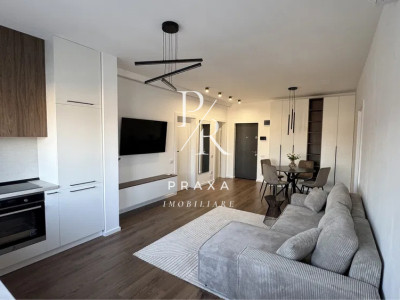 Apartament 3 camere, 63mp, mobilat complet modern, zona BMW!