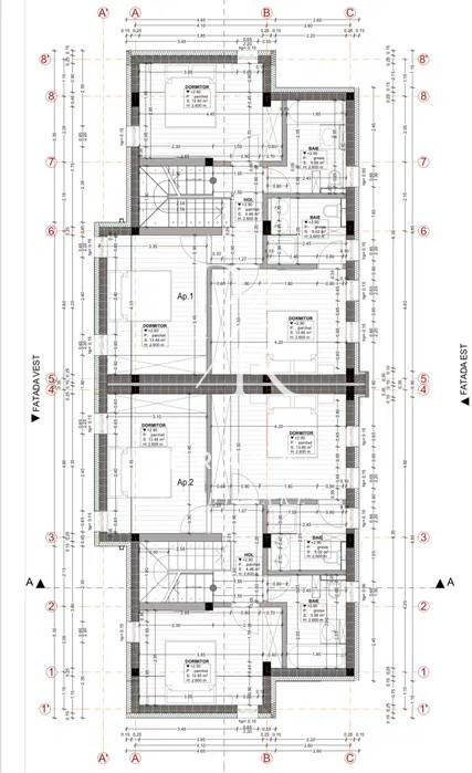 Casa tip DUPLEX, 200mp, gradina, garaj, semifinisata, zona strada Eroilor!