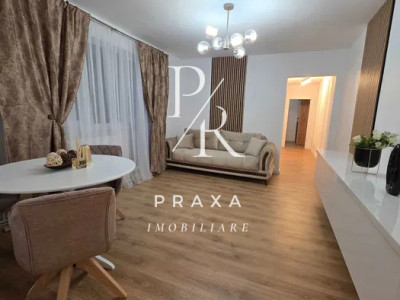 Apartament 3 camere, 70mp, balcon, boxa mobilat complet modern, zona Primaverii!
