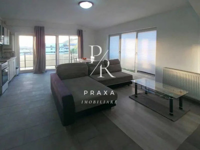 Apartament 2 camere, 58,5 mp, balcon, mobilat complet, zona strada Stejarului