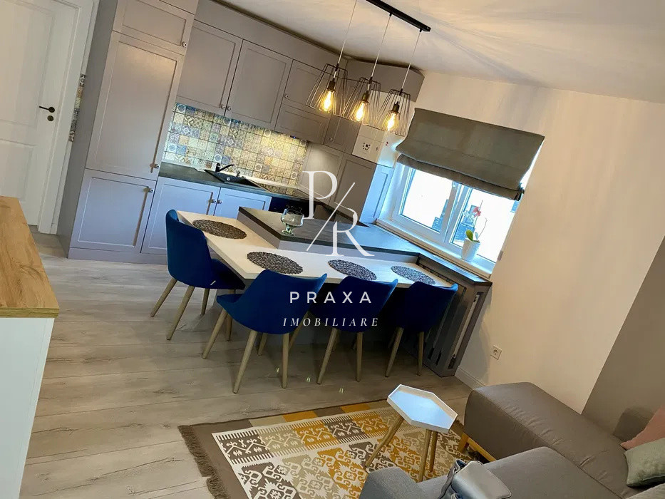 Apartament 3 camere  ,53 mp+balcon , mobilat +parcare subterana ,zona Vivo!