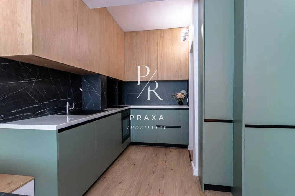 Apartament 2 camere , 41 mp+terasa 14mp , mobilat+parcare,Terra Floresti !