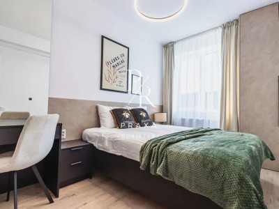 Apartament 2 camere , 41 mp+terasa 14mp , mobilat+parcare,Terra Floresti !