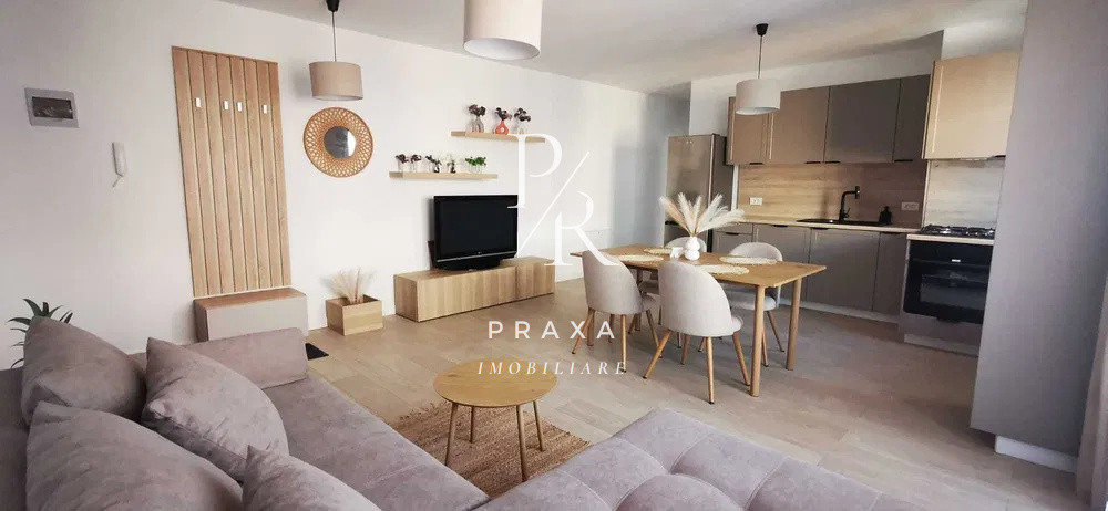 Apartament modern 2 camere, 56mp ,balcon +2 parcari , zona Stadionului Floresti!