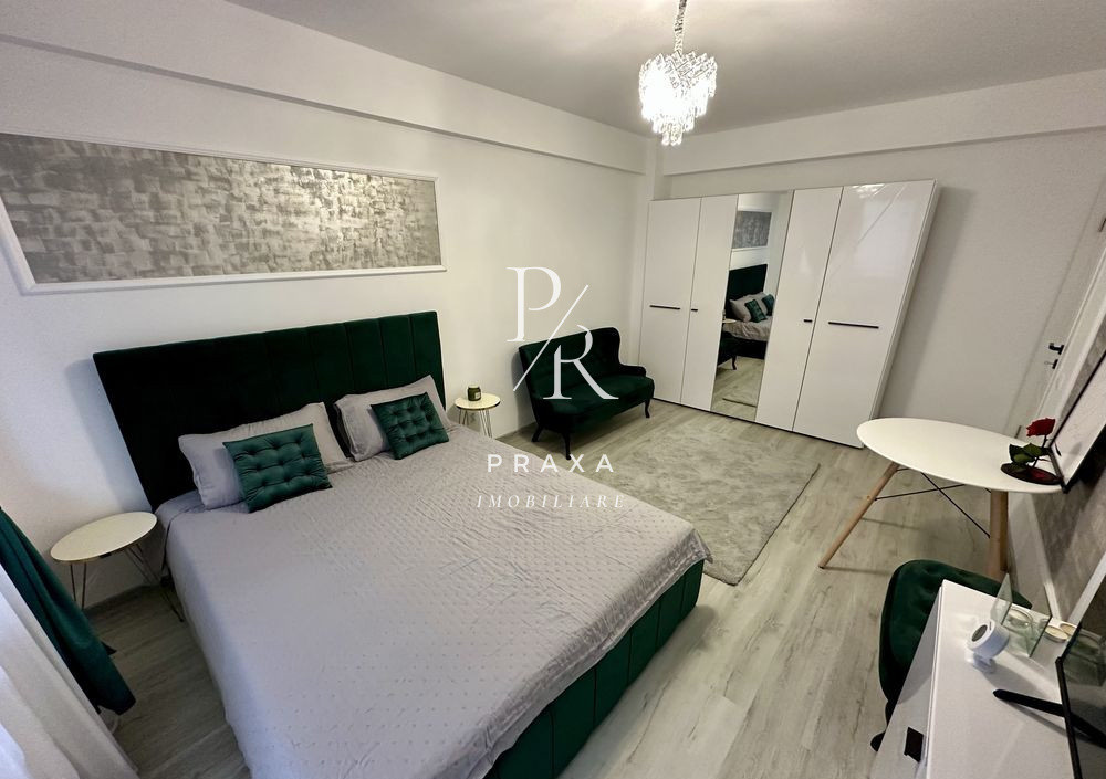 Apartament de vanzare, 37 mp, balcon, mobilat complet, parcare, zona Terra