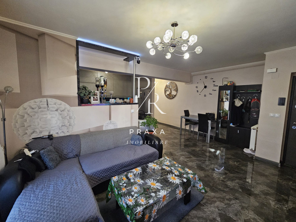 Apartament la cheie, 3 cam, 68mp + balcon, parcare inclusa,Str Eroilor, Floresti