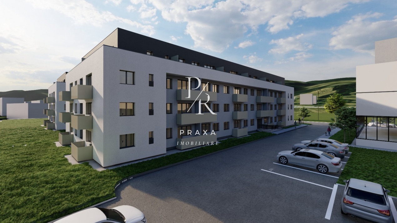 Apartamente FINISATE in ansamblu nou, zona Terra!